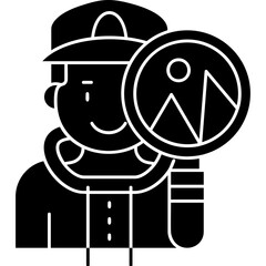 Explorer Icon Vector Element