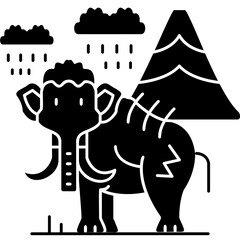 Prehistoric Icon Vector Element