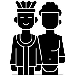 Tribe Icon Vector Element