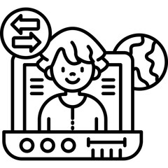 Connection Icon Vector Element