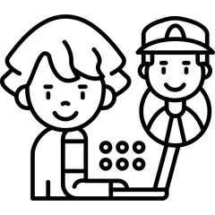 Technical Support Icon Vector Element