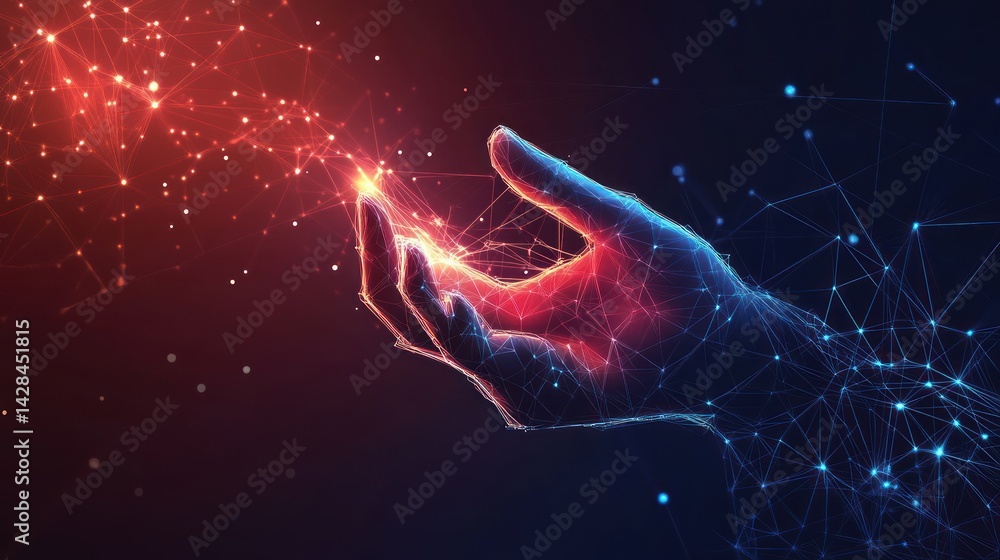 Poster digital interaction: a conceptual visualization of connection and technology convergence