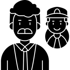 Team Lead Icon Vector Element