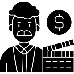 Actor Icon Vector Element