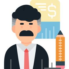 Seller Icon Vector Element