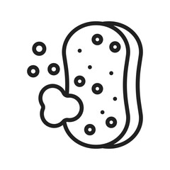 Sponge icon vector image. Suitable for mobile apps, web apps and print media.