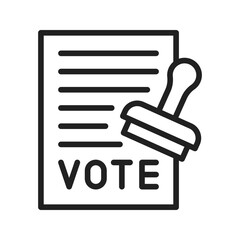 Stamp icon vector image. Suitable for mobile apps, web apps and print media.