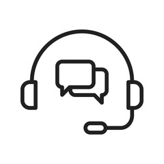 Obraz premium Support icon vector image. Suitable for mobile apps, web apps and print media.