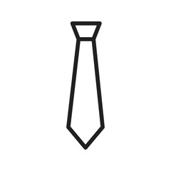 Tie icon vector image. Suitable for mobile apps, web apps and print media.