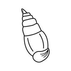 shell icon on white background