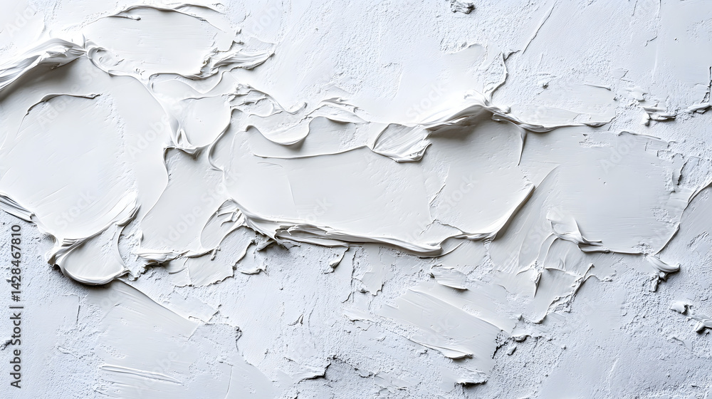 Aufkleber textured white surface studio background image composition minimalist style abstract design concept
