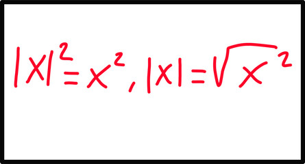 math formula, Inequality with Absolute Value, Properties of absolute value, basic calculus
