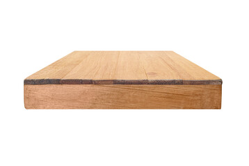 Empty wooden podium stage PNG transparent.