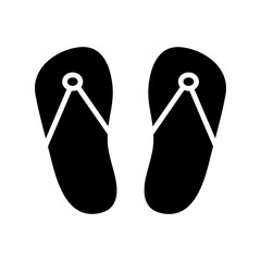 Spa Slippers Vector Icon
