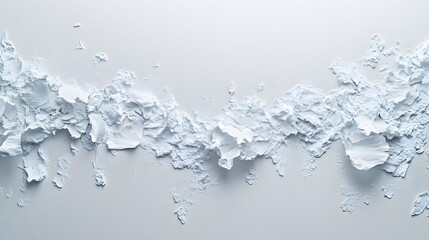 Torn paper art display horizontal layout digital background creative design minimalist aesthetic