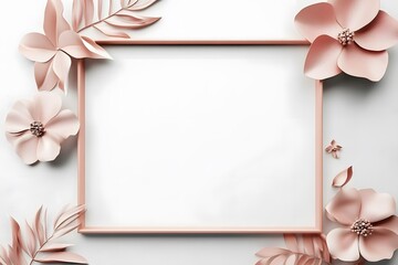 Clean and Simple Mood Board Frame for Stylish Presentations
