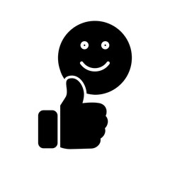 User Satisfaction Vector Icon