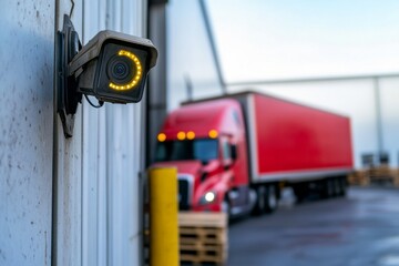 Security camera monitoring a loading dock (1)
