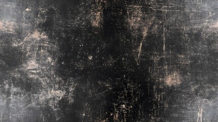 Fototapeta premium A textured, dark surface with scattered light marks and scratches.