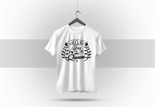 Happy Mothers Day Typography Tshirt Design