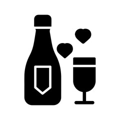 Champagne Vector Icon