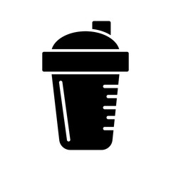 Protein Shake Vector Icon