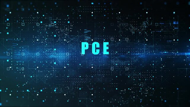 PCE word in economic indicators