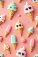 ice cream and sweets