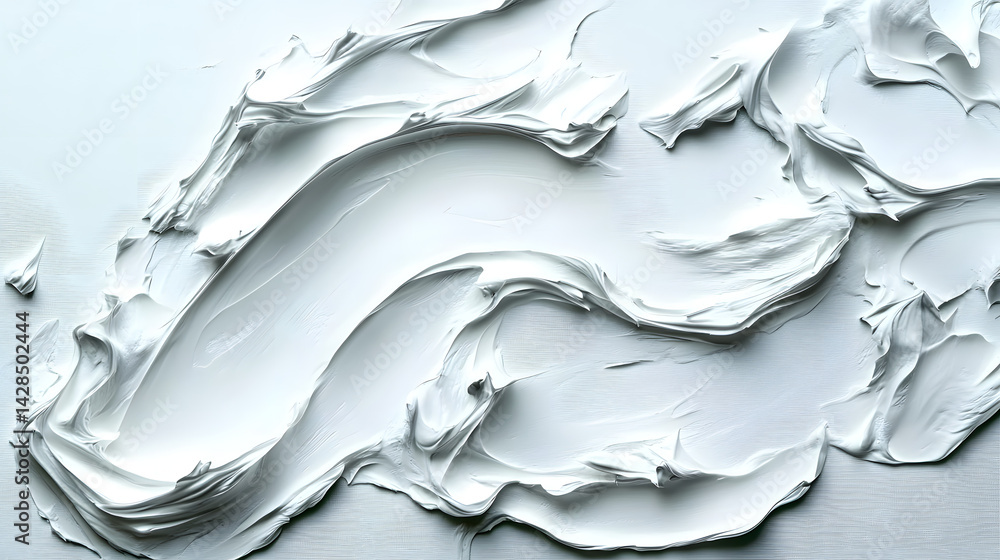 Poster artistic texture creation studio image horizontal white background detailed view modern concept