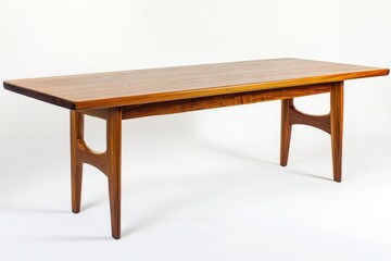 Wooden coffee table, simple design