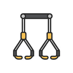 Weightlifting dipping belt for strength training and fitness