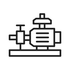 Fototapeta premium Oil Pumps icon vector image. Suitable for mobile apps, web apps and print media.