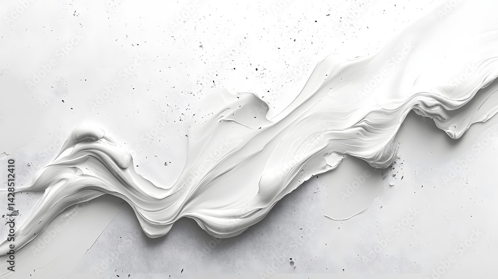 Poster abstract texture action white background digital art minimalist environment dynamic viewpoint