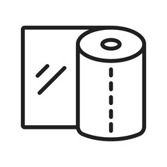 Plastic Wrap icon vector image. Suitable for mobile apps, web apps and print media.