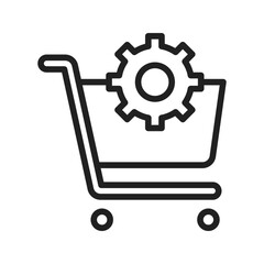 Procurement icon vector image. Suitable for mobile apps, web apps and print media.