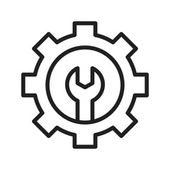 Repair icon vector image. Suitable for mobile apps, web apps and print media.