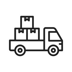 Supplier icon vector image. Suitable for mobile apps, web apps and print media.