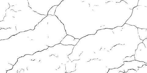 Cracks in a wall background.Cracks background, cracks texture, grunge background.Cracked earth. Structure of cracking. Crack Texture. The cracks concrete texture white and black. 