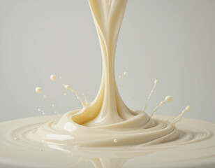 Obraz premium splash of milk