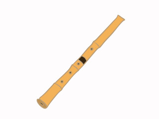 Shakuhachi illustration