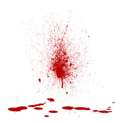 blood splatter