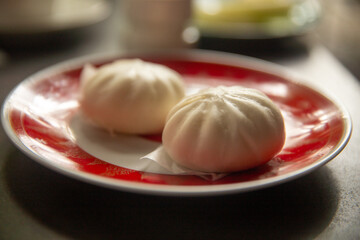 Chicken BBQ Steamed Buns