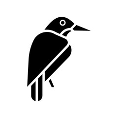Kingfisher Vector Icon