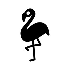 Flamingo Vector Icon