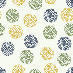 和柄のシームレスパターン