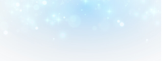 Blue sparkle and glowing stardust effect with soft bokeh, magic particles, and icy flare....