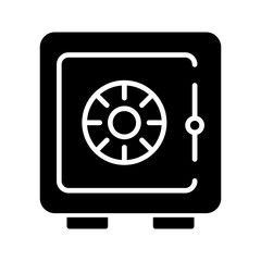 Safe Deposit Box Vector Icon