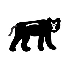 Leopard Vector Icon