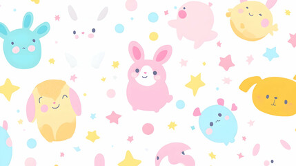 Whimsical Animal Pattern
