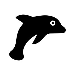 Dolphin Vector Icon